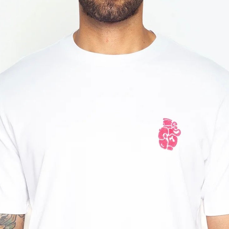 CAMISETA BLOW UP BORDADA ROSADO