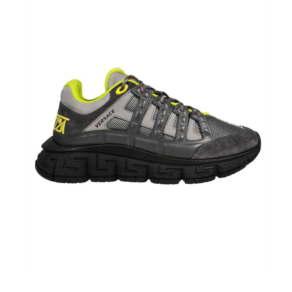 ZAPATOS VERSACE TRIGRECA GRIS VERDE