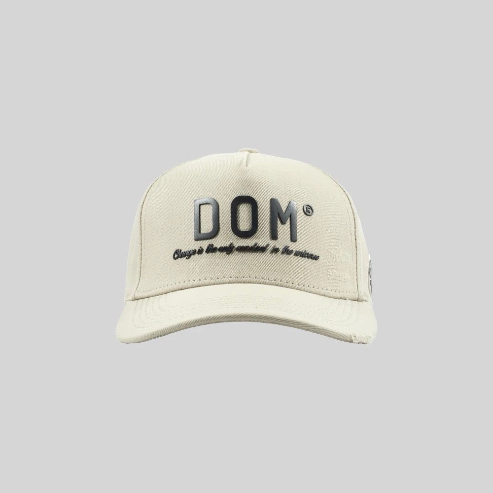 GORRA DOM APPAREL CHANGE BEIGE