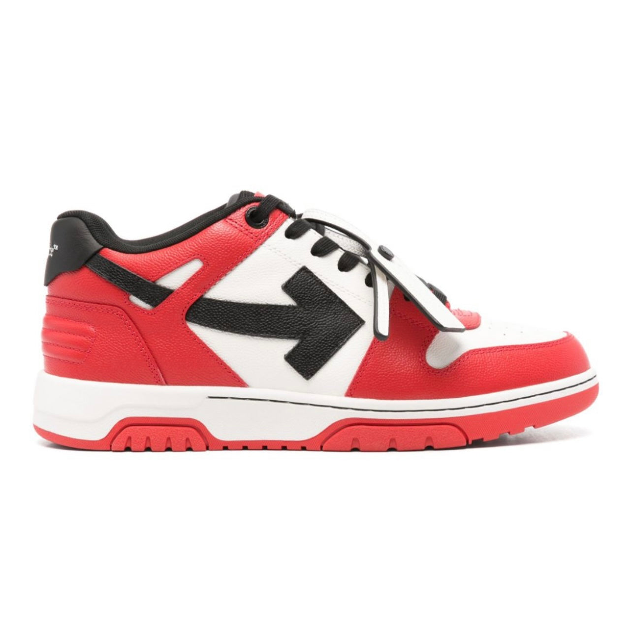 ZAPATOS OFF WHITE OUT OF OFFICE ROJOS