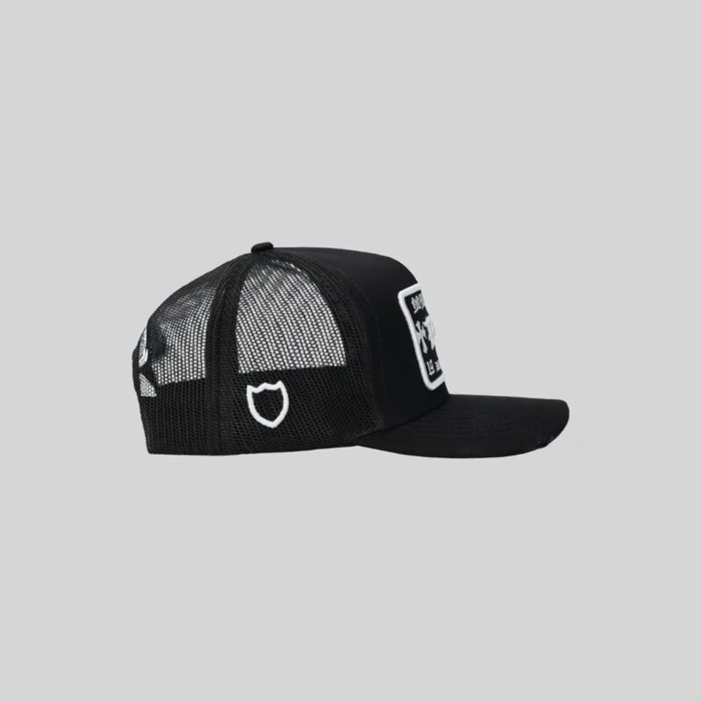 GORRA DOM APPAREL TRUCKER BLACK