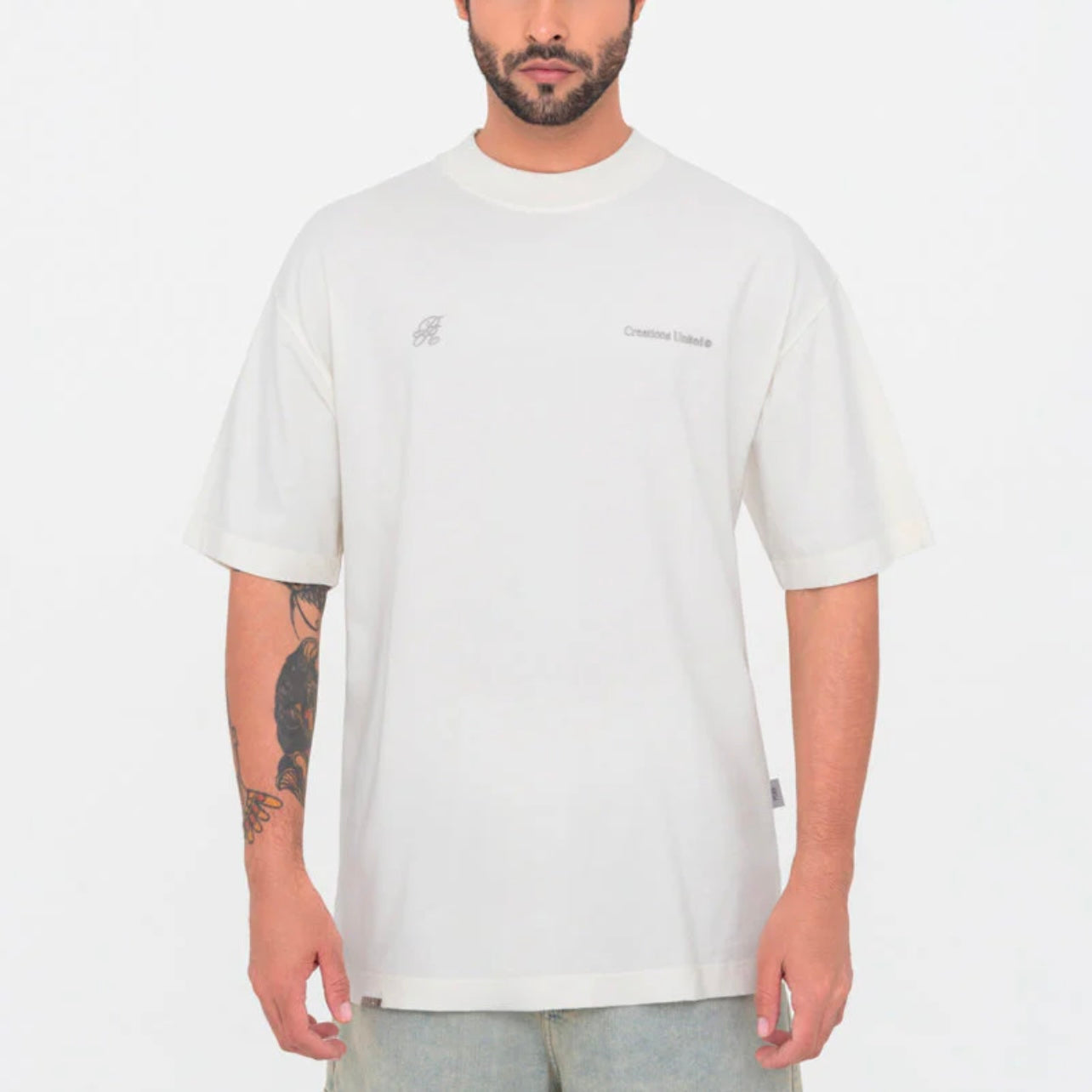 CAMISETA PURE BLUERRED BLANCA