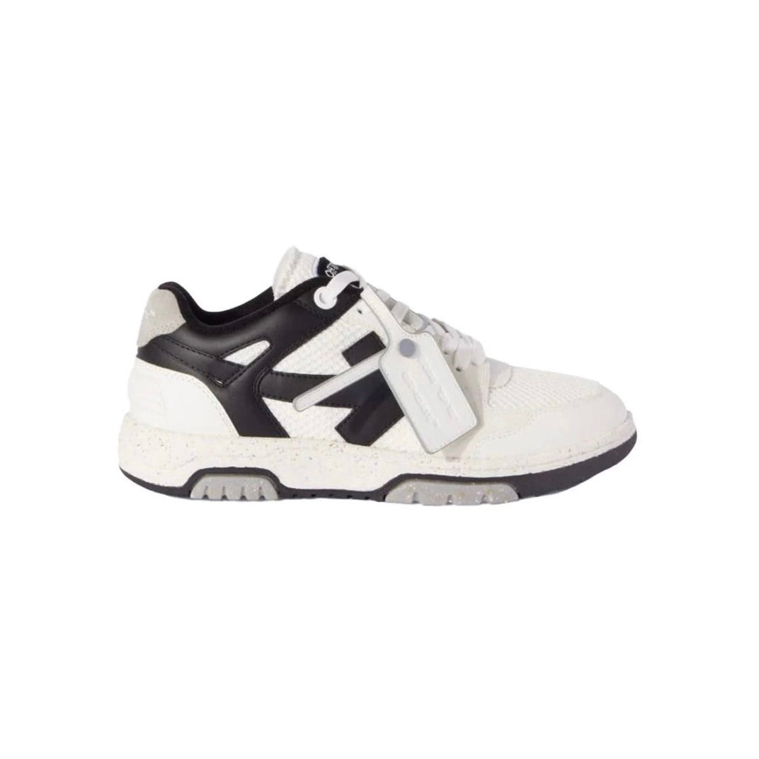 ZAPATOS OFF WHITE OUT OFFICE SLIM BLANCO NEGRO