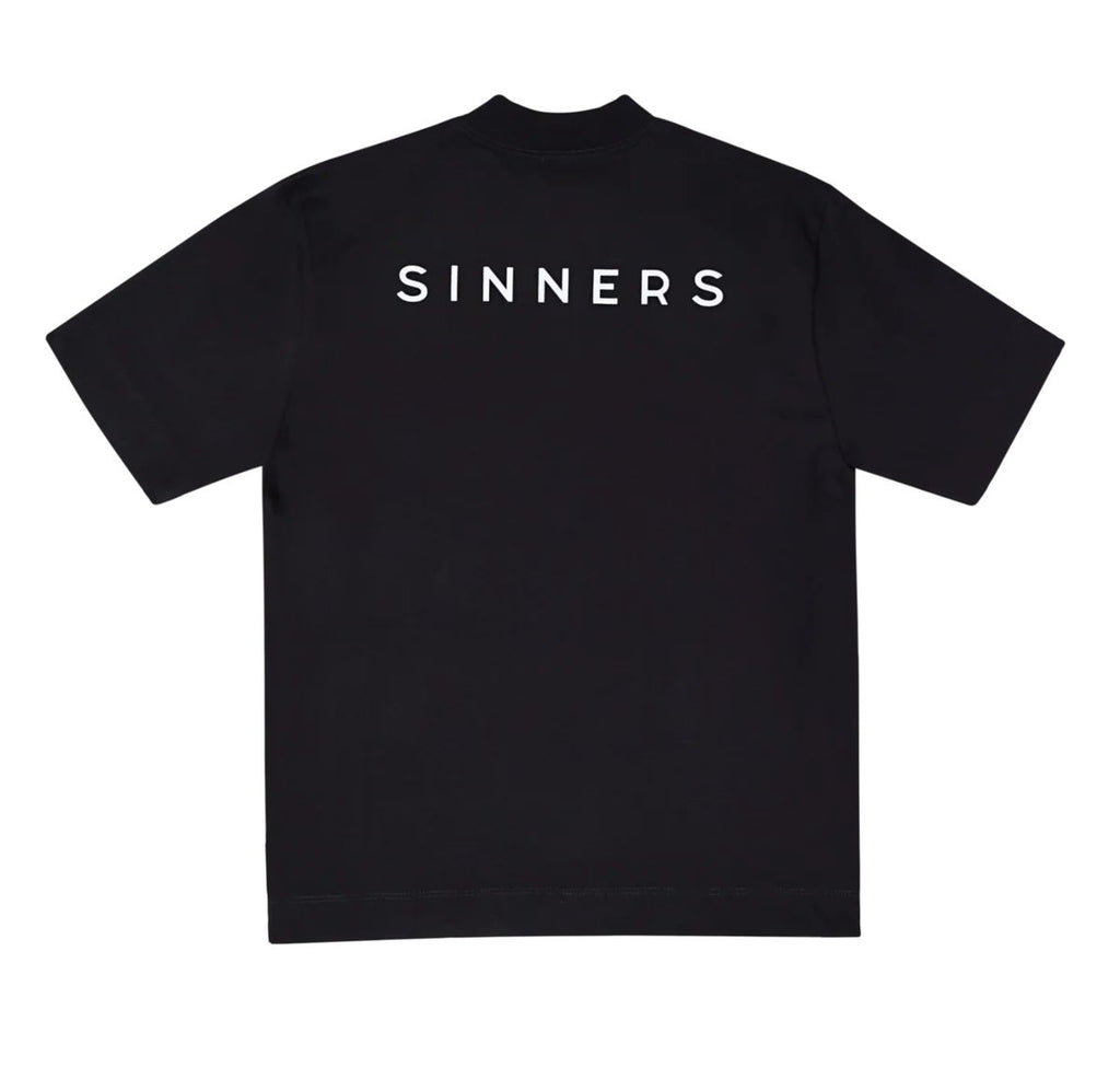 CAMISETA SINNERS LOGO BLACK