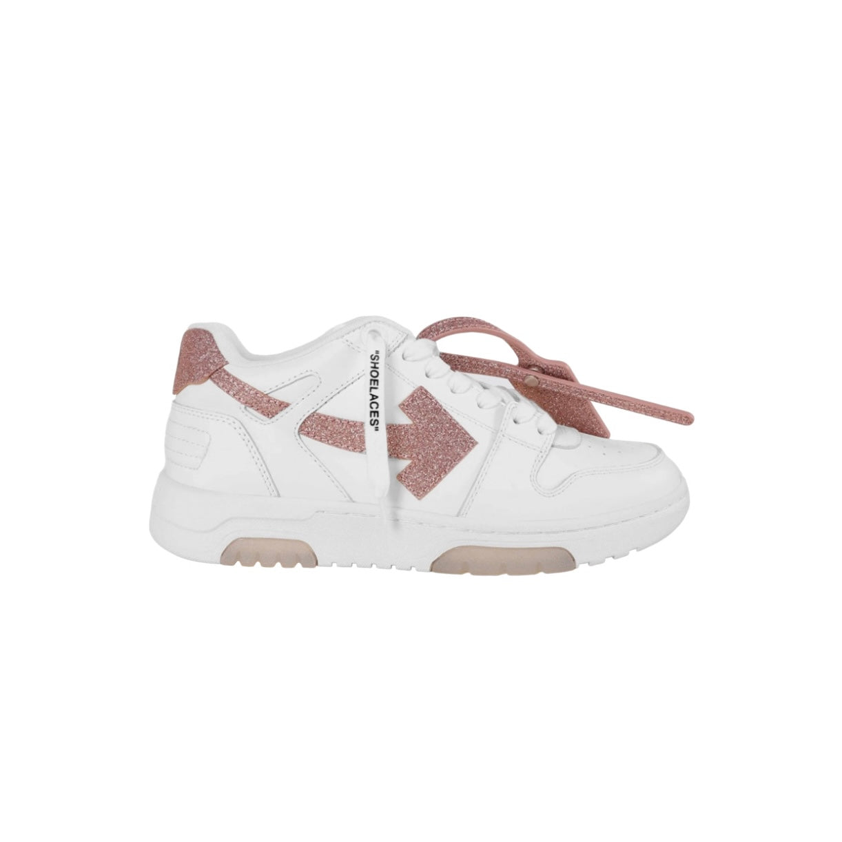 ZAPATOS OFF WHITE BLANCOS PINK MIRELLA