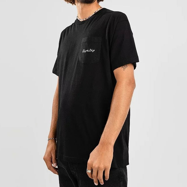 CAMISETA RIPNDIP NEGRA MONALISA