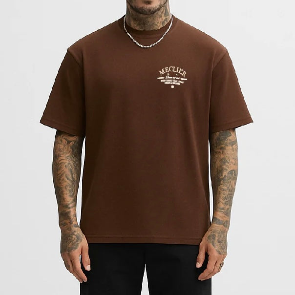 CAMISETA MECLIER BUILT FOR DREAMRS CAFÉ