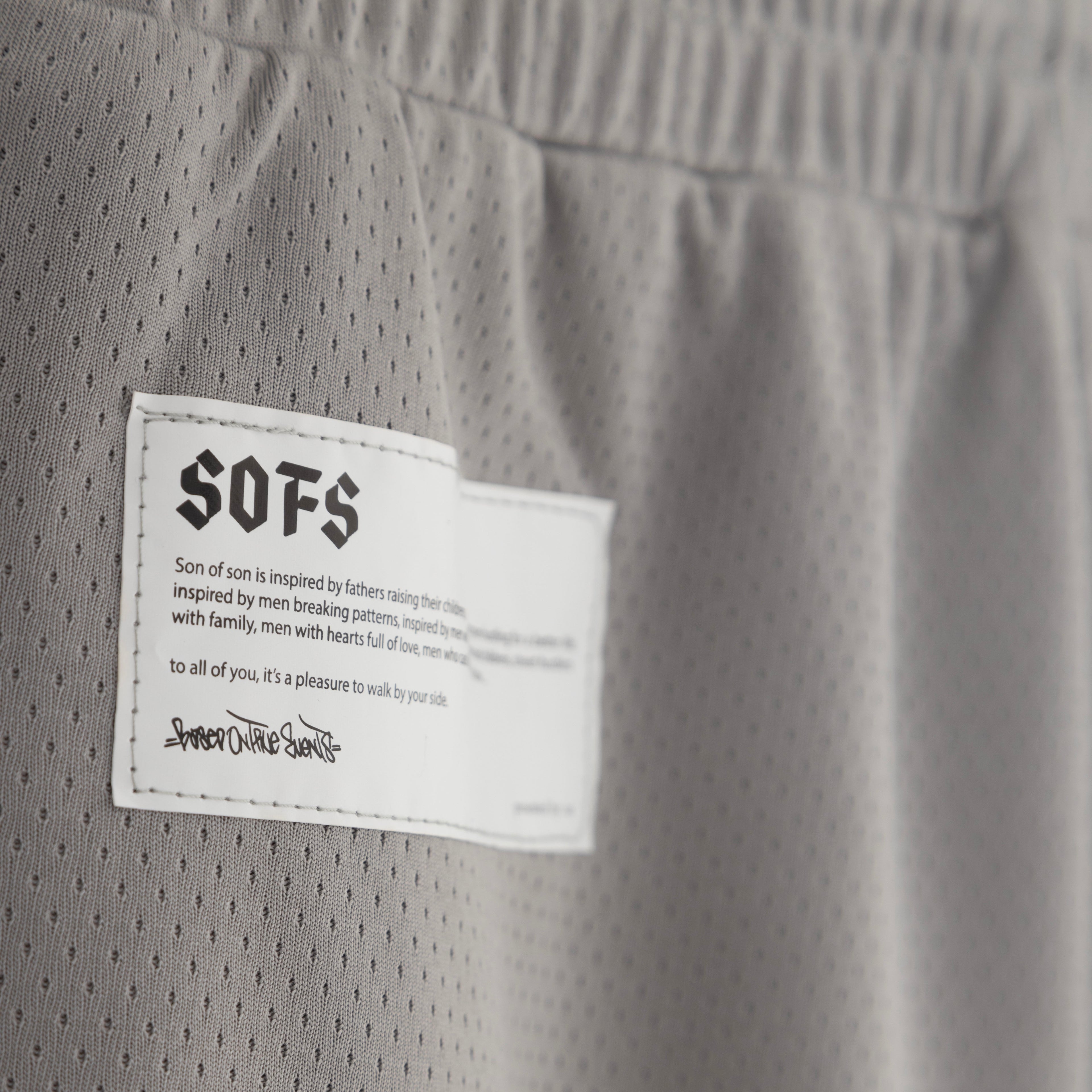 SHORT SON OF SON LIGHT GREY