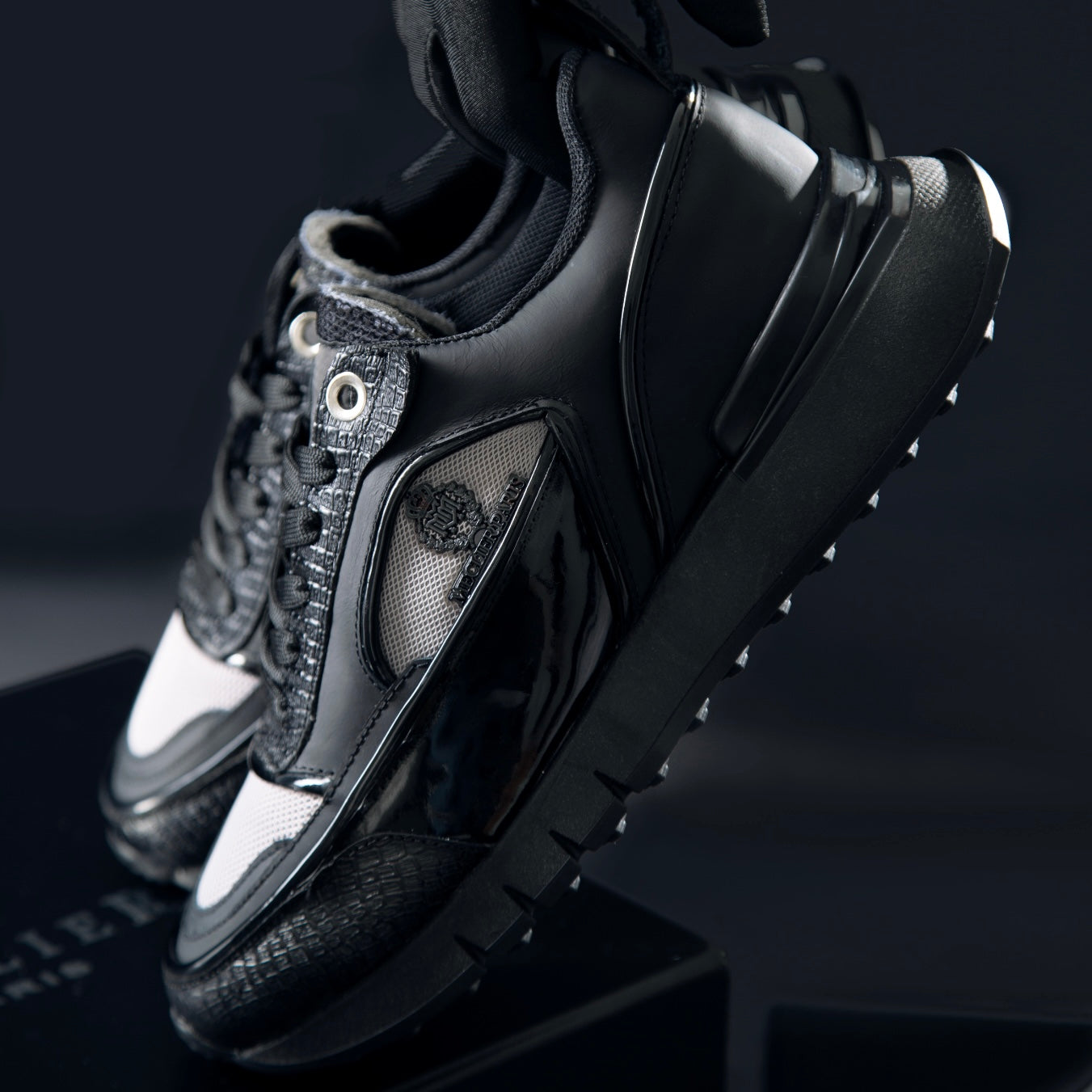 ZAPATOS MECLIER TITANIUM BLACK GRAY