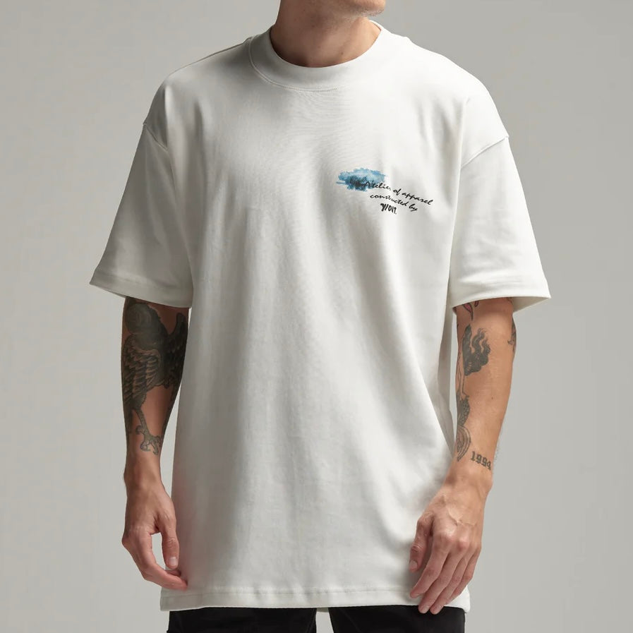 CAMISETA Y-OUT BLANCA SPOT