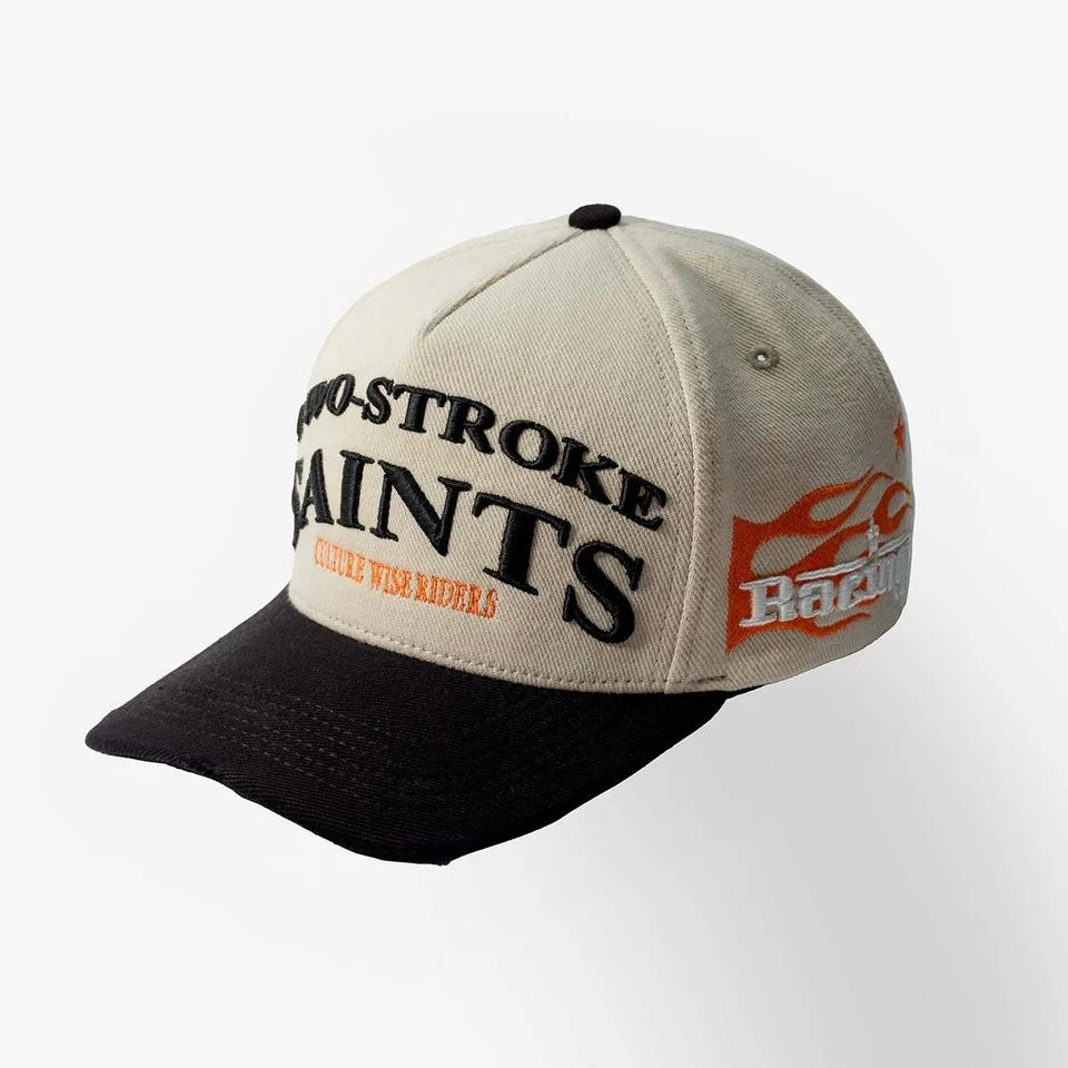 GORRA MONEY MAKERS TWO STROKE SAINTS IVORY