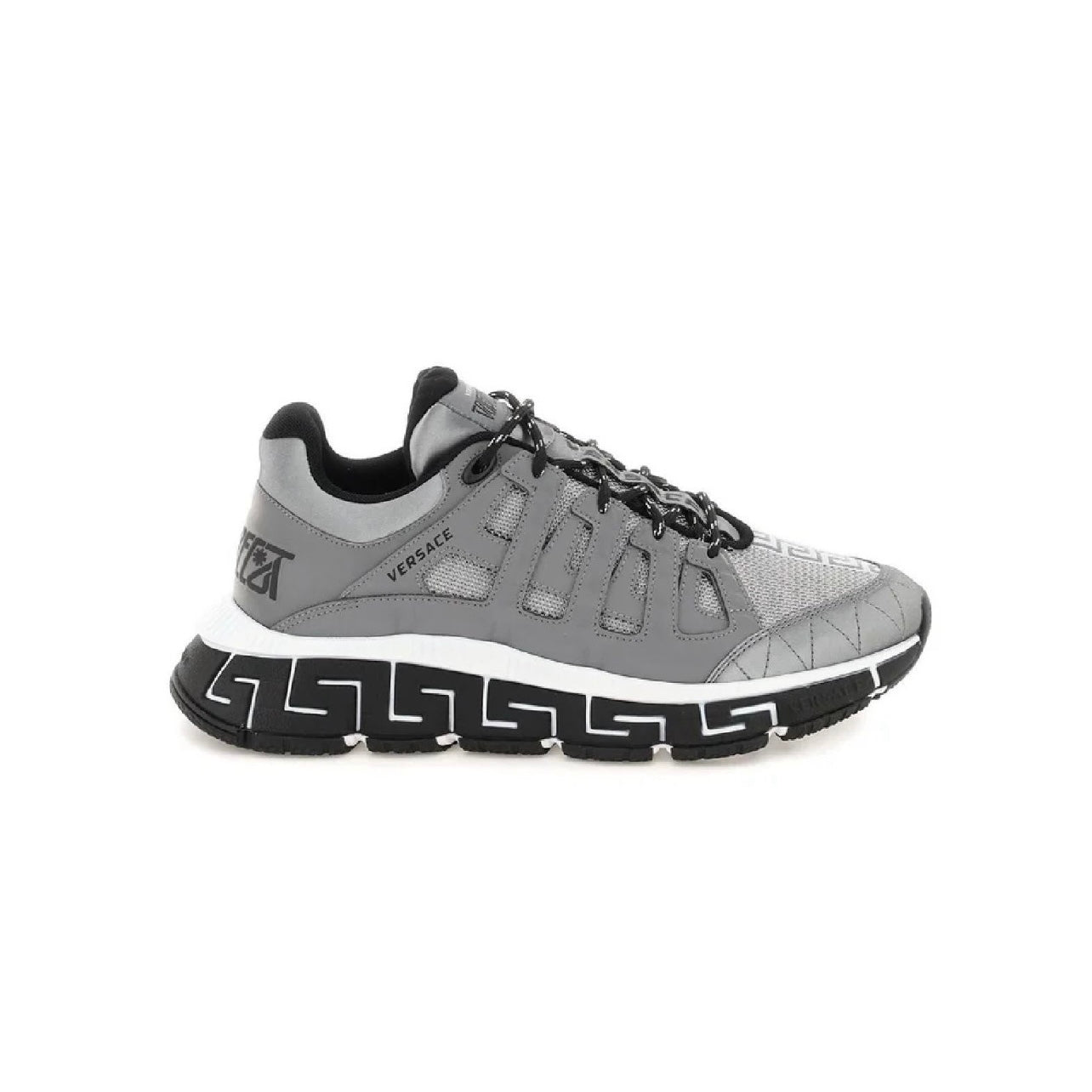 ZAPATOS VERSACE TRIGRECA GRIS