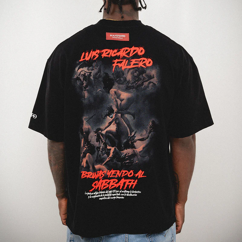 CAMISETA MANIFESTO BRUJAS YENDO AL SABBATH