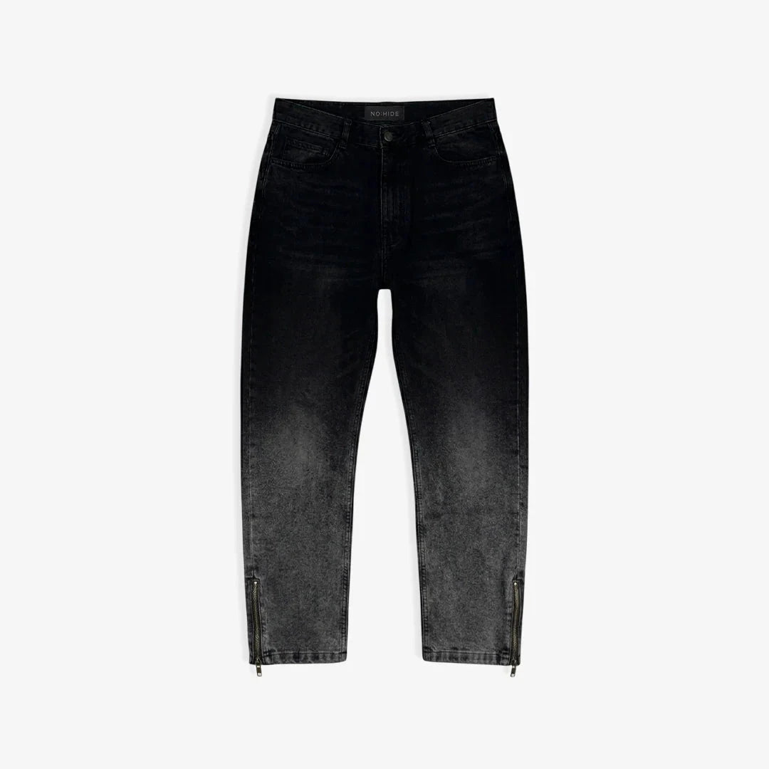 JEAN NO HIDE MEN FADED BLACK