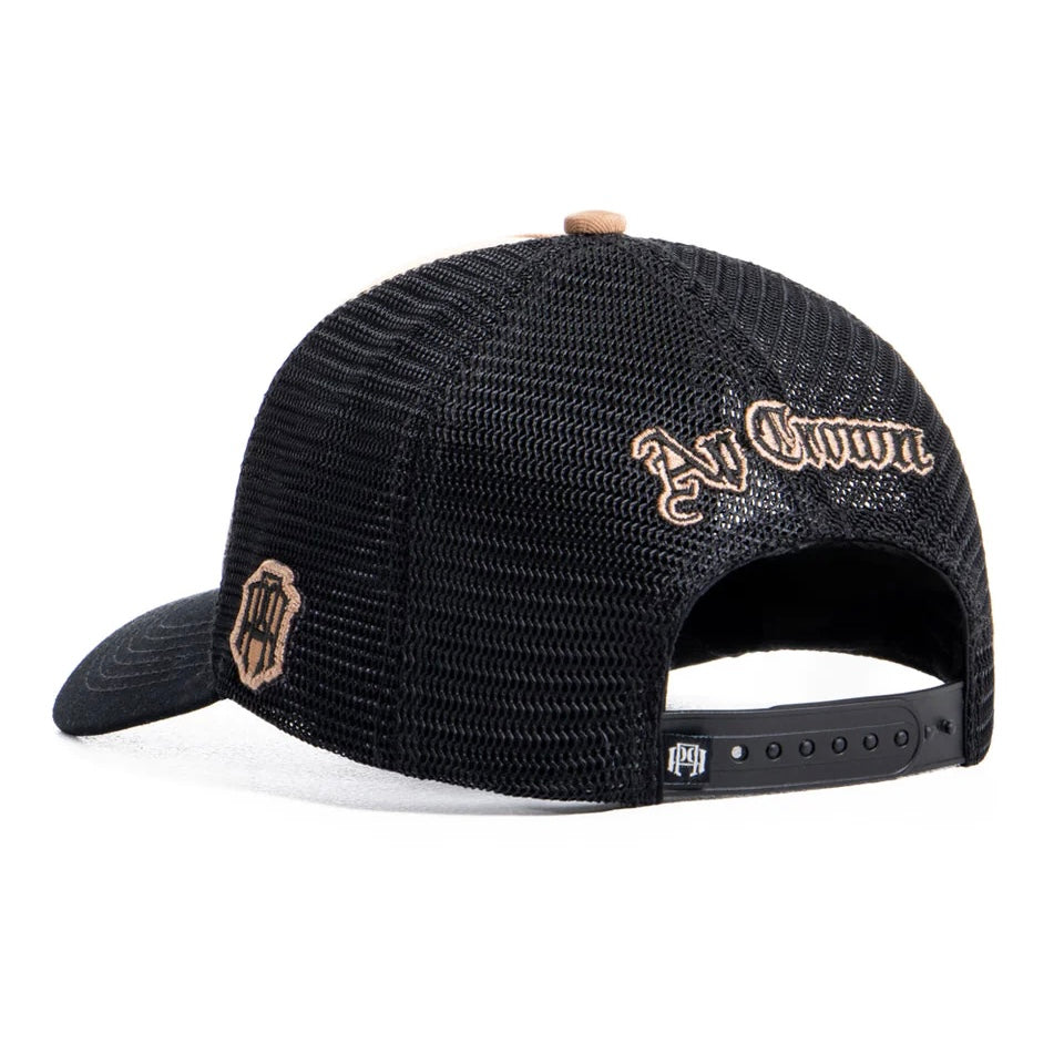 GORRA AP CROWN BROWN APATCH