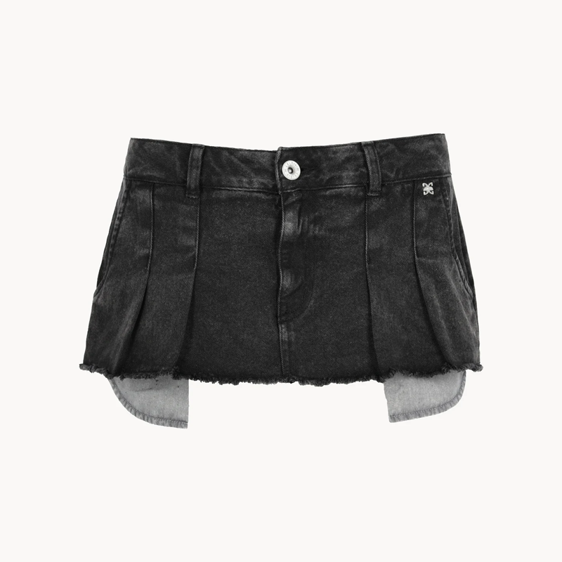 CELEIT MINI SKIRT BLACK