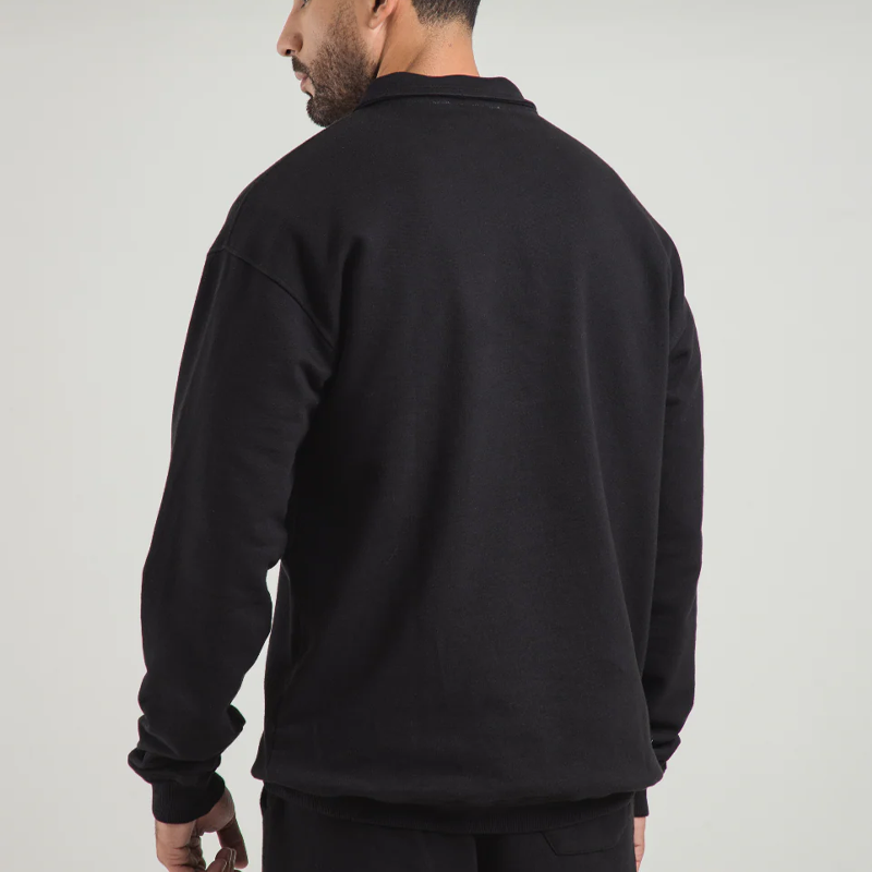 BUZO ARTDIST AXIS ZIPPER BLACK