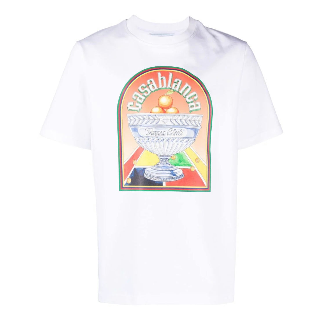 CAMISETA CASA BLANCA TERRAIN D ORANGE