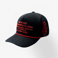GORRA CULTURE WISE BLACK RED