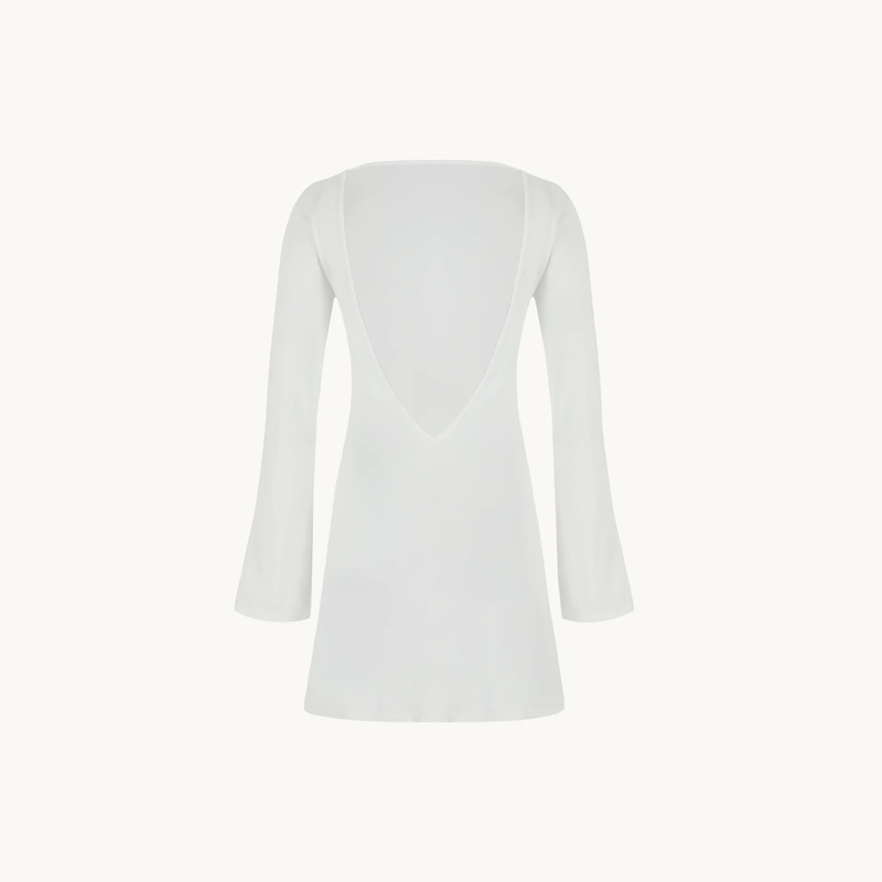 CELEIT LABEL DRESS IVORY