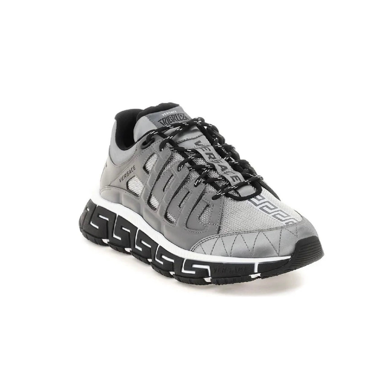 ZAPATOS VERSACE TRIGRECA GRIS