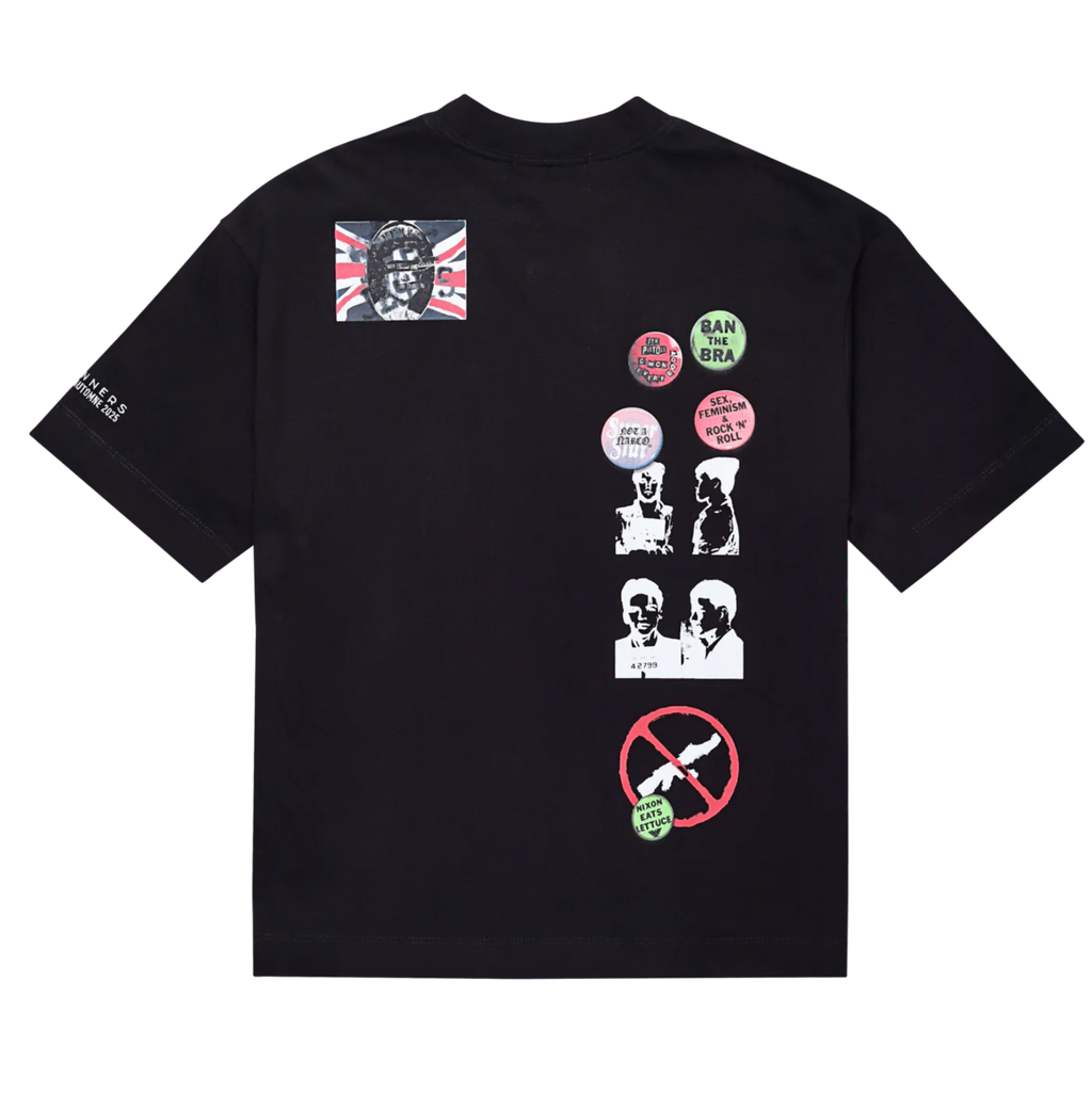 CAMISETA SINNERS STAMPS BLACK