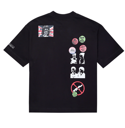 CAMISETA SINNERS STAMPS BLACK