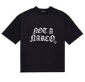 CAMISETA SINNERS NOT A NARCO BLACK