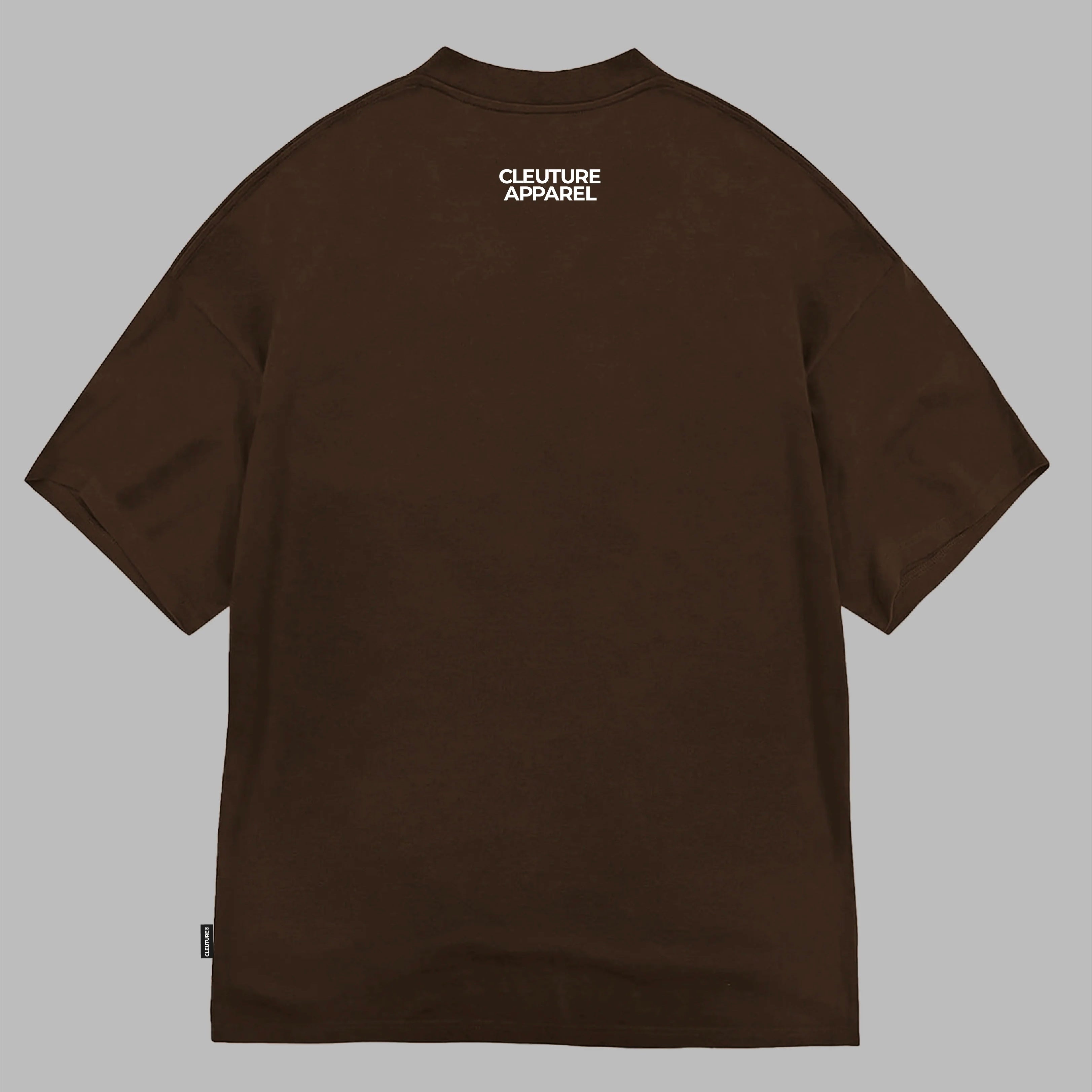 CAMISETA CLEUTURE BÁSICA CAFÉ