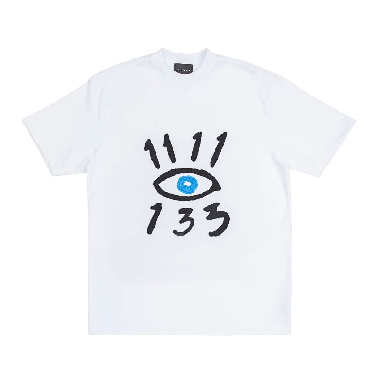 CAMISETA SINNERS BLANCA LES YEUX