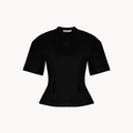 CELEIT GIRLY OVERSIZED TEE BLACK