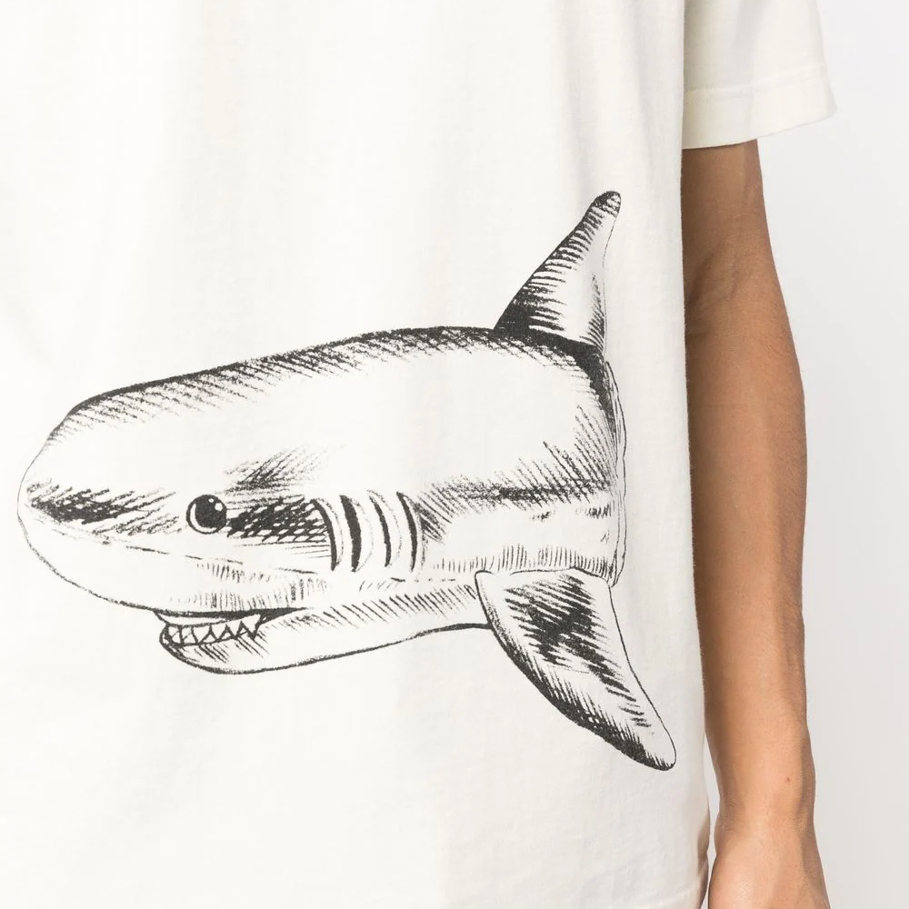 CAMISETA PALM ANGELS BROKEN SHARK