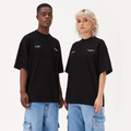 CAMISETA PURE NEGRA AZUL