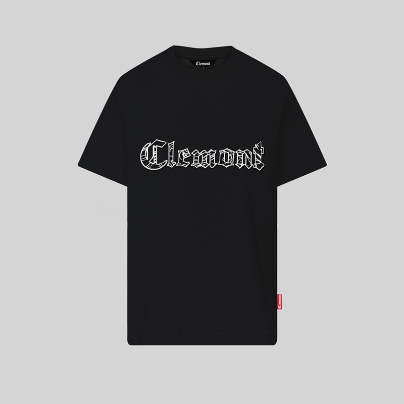 CAMISETA CLEMONT OVERSIZE ELEMENTI NEGRA