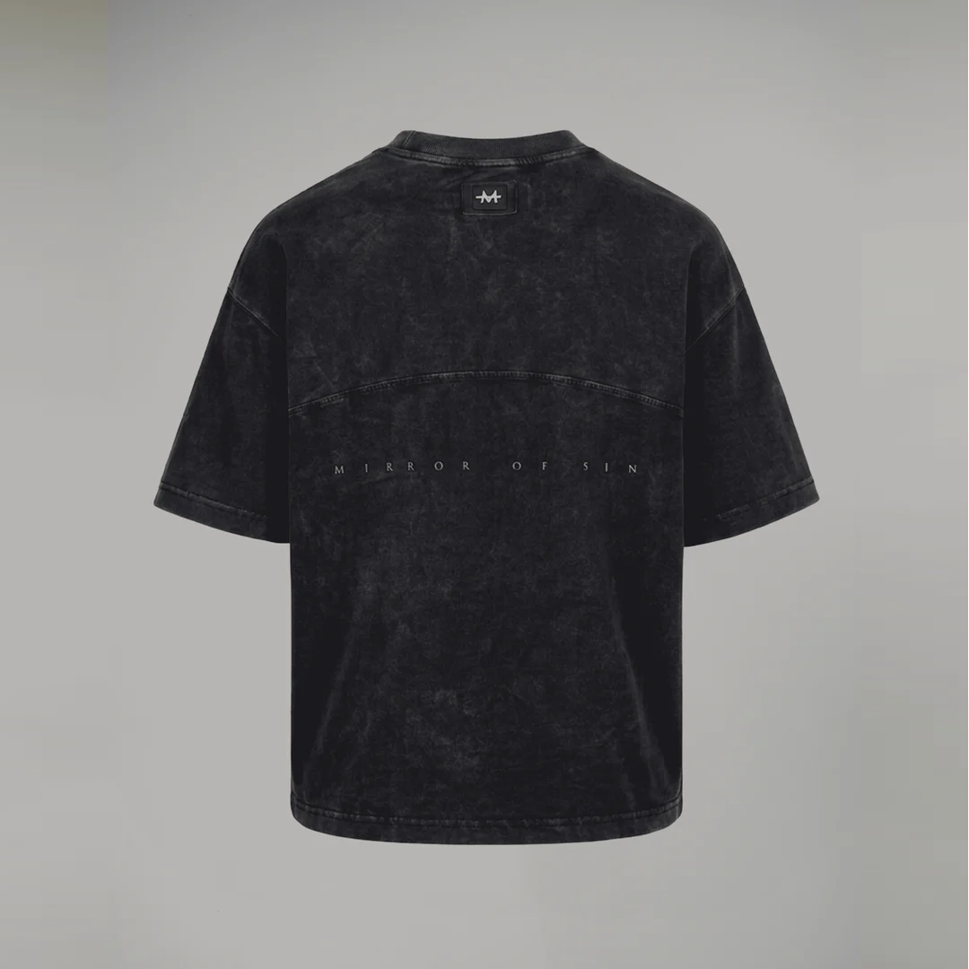 CAMISETA BOXYOVERSIZE ACID MIRROR OF SINS