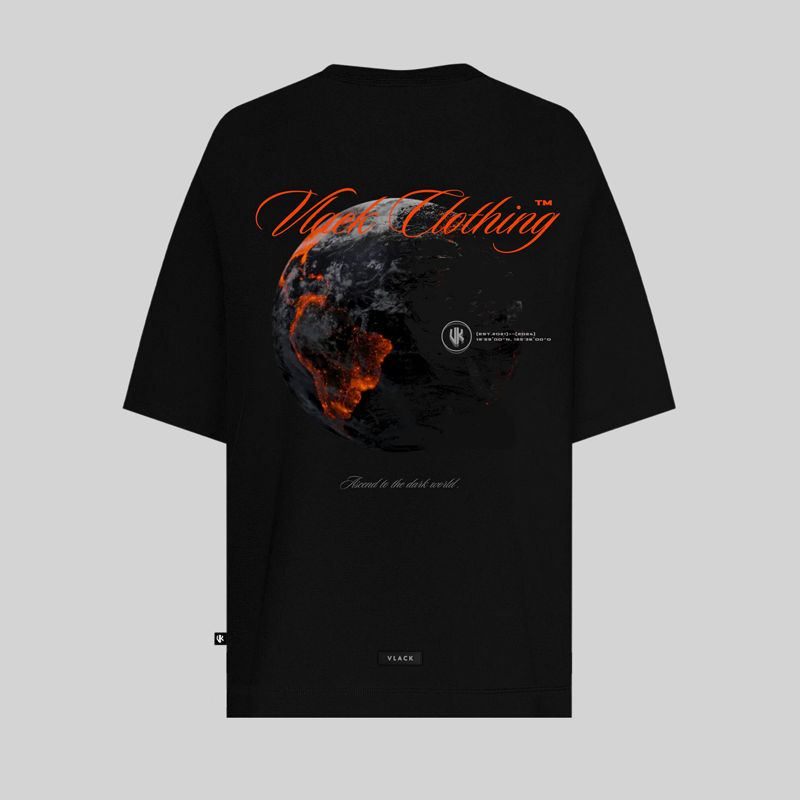 CAMISETA VLACK OVERSIZE INFERNUM