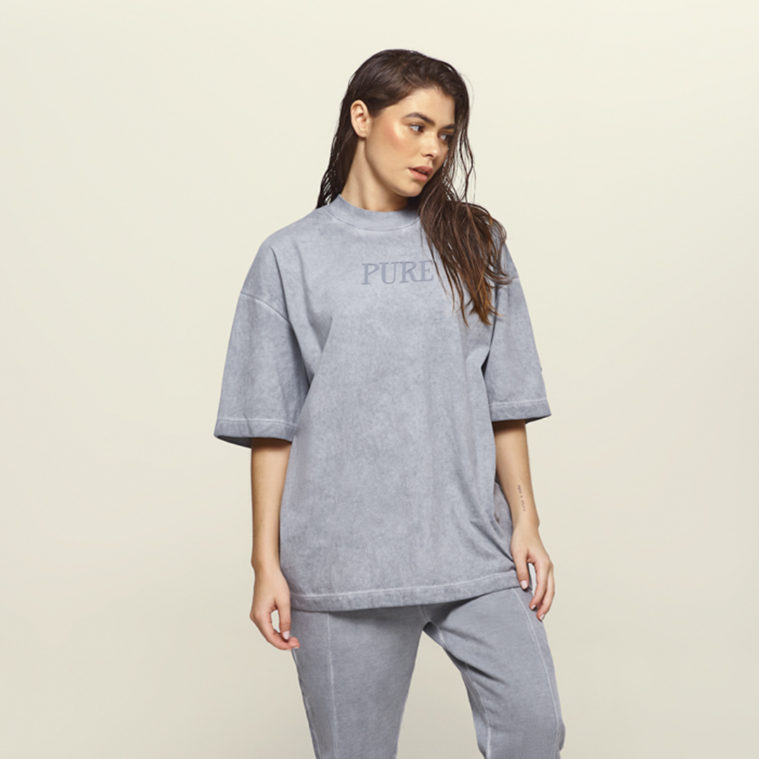 CAMISETA PURE BASIC GREY