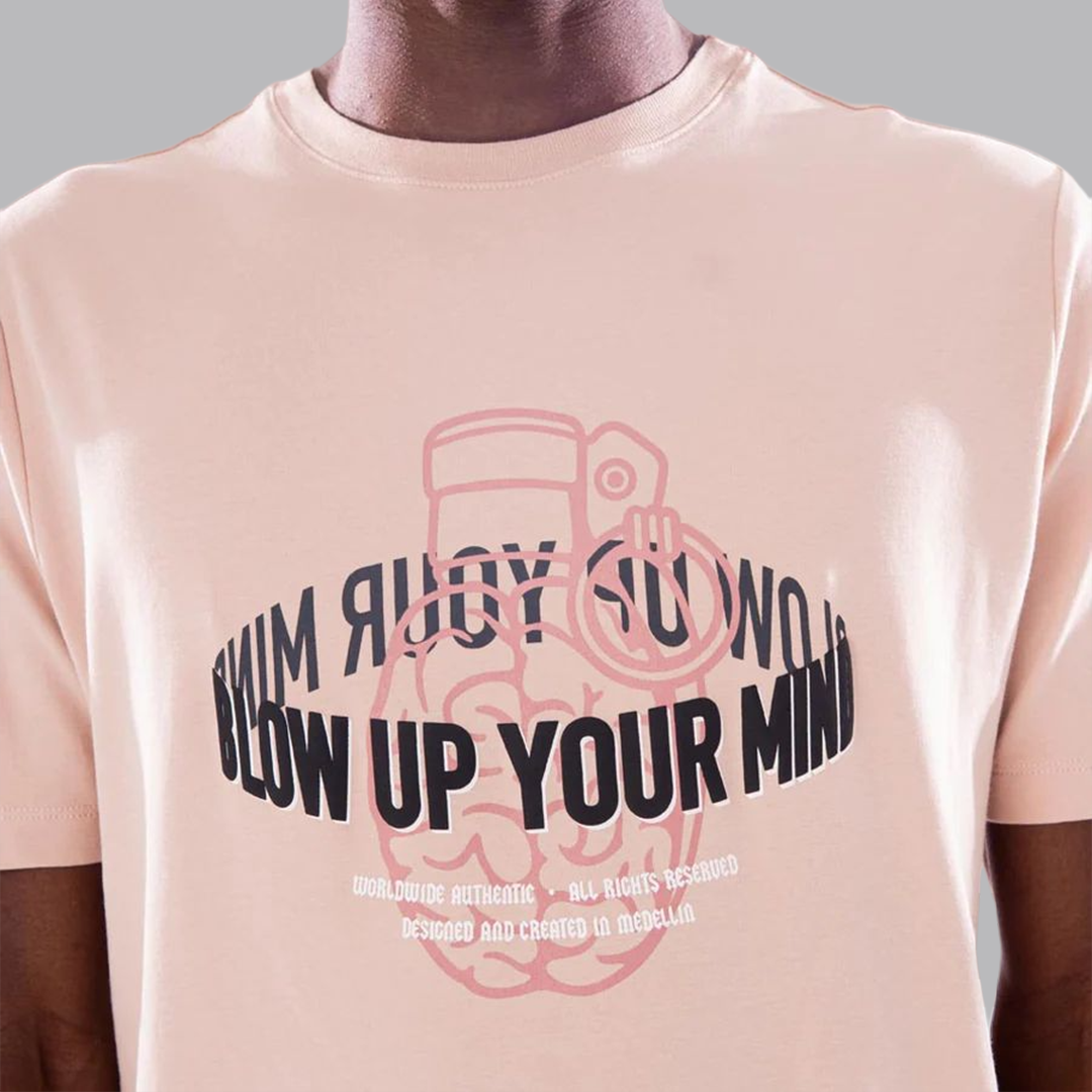 CAMISETA BLOW UP GRENADE WORLD PRINTED