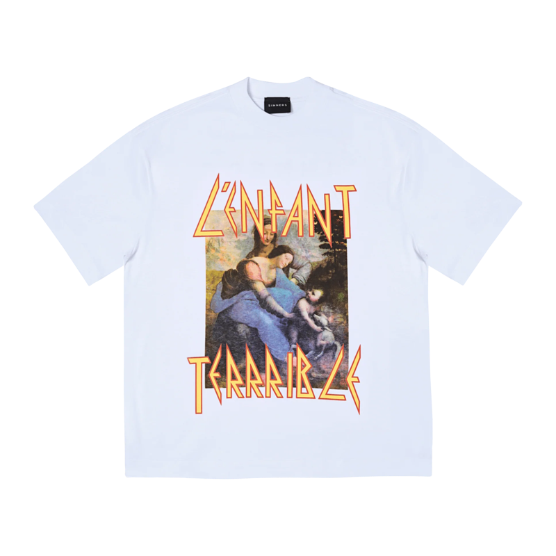 CAMISETA SINNERS L’ENFANT TERRIBLE WHITE