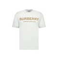 CAMISETA BURBERRY BLANCO DORADO