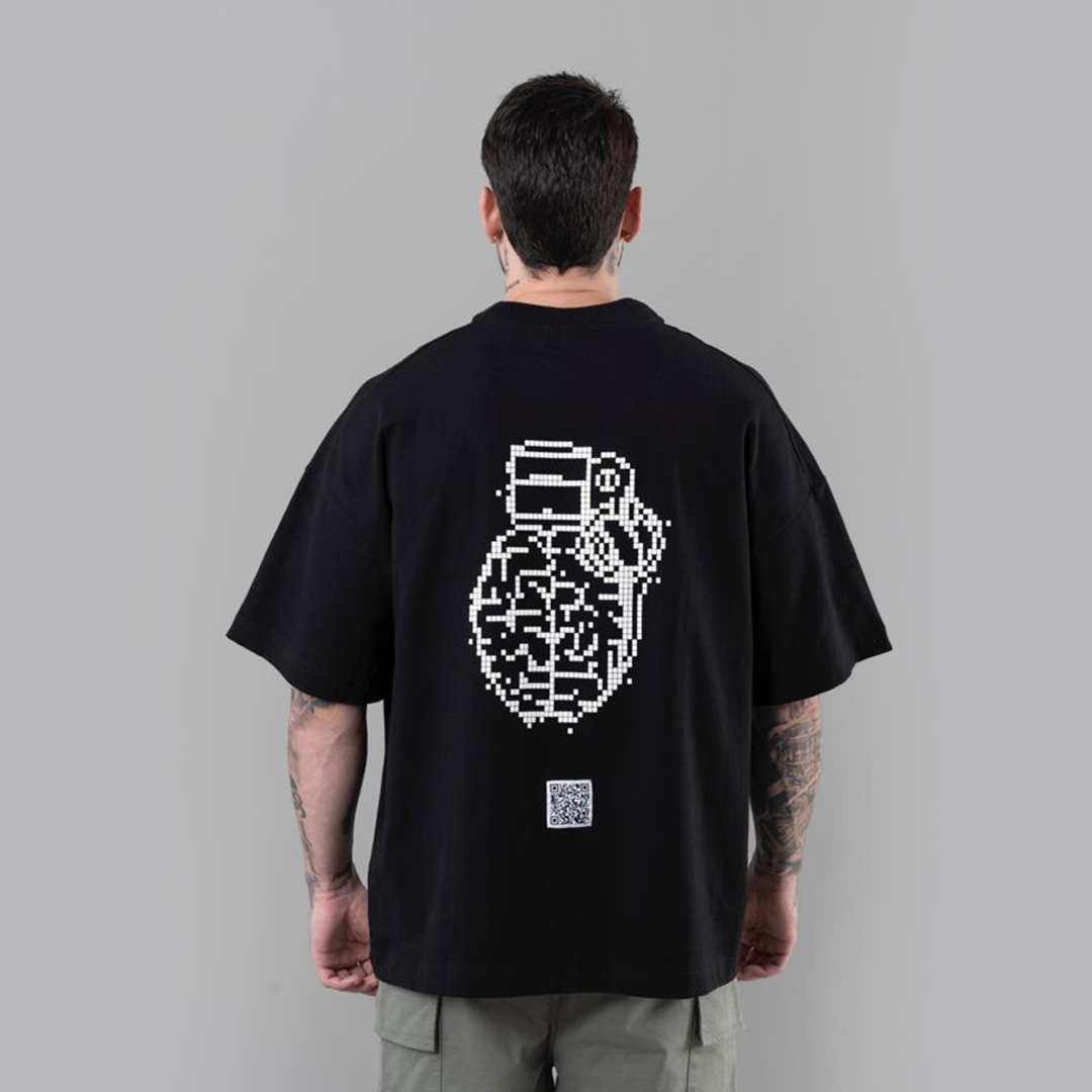 CAMISETA BLOW UP PIXELS OVERSIZE