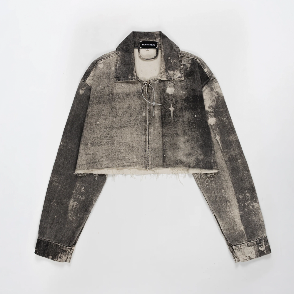 CHAQUETA MONTTREAL CAMO CROPPED