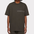 CAMISETA ESSENTIALS GRAY FLOCKED