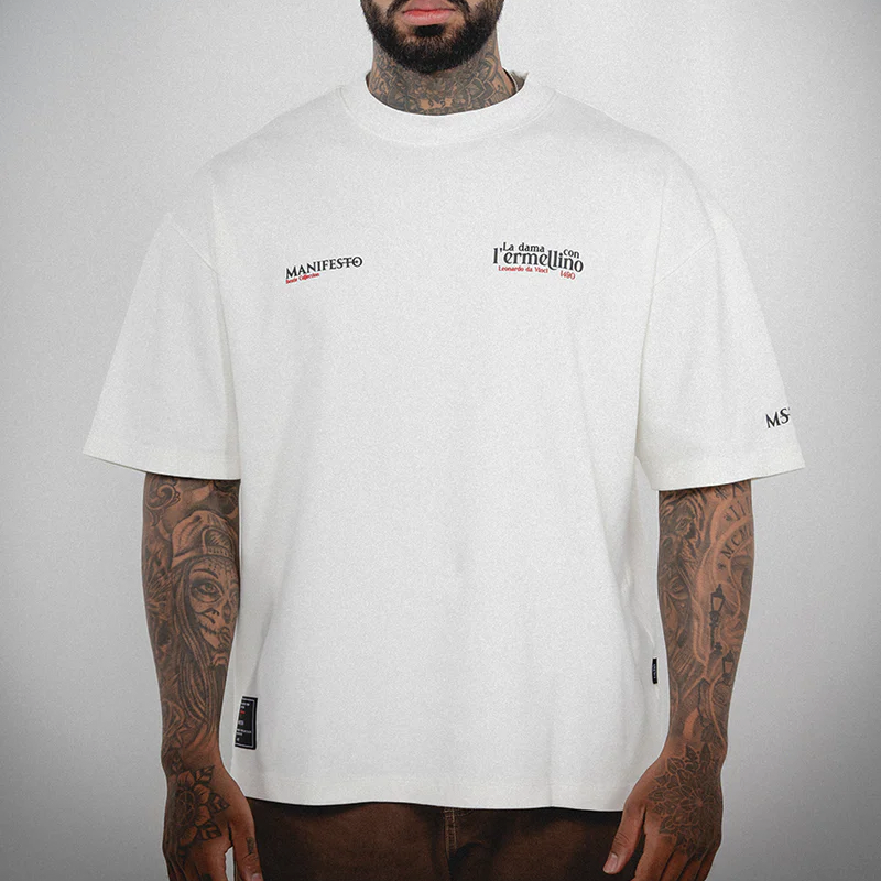 CAMISETA MANIFESTO DAMA Y EL ARMIÑO