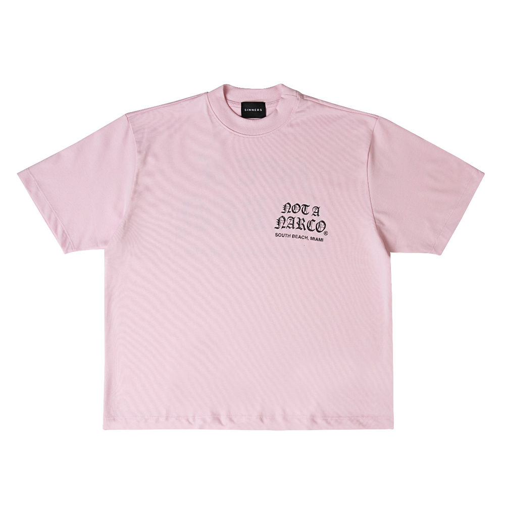 CAMISETA SINNERS NOT A NARCO MIAMI SOUVENIR