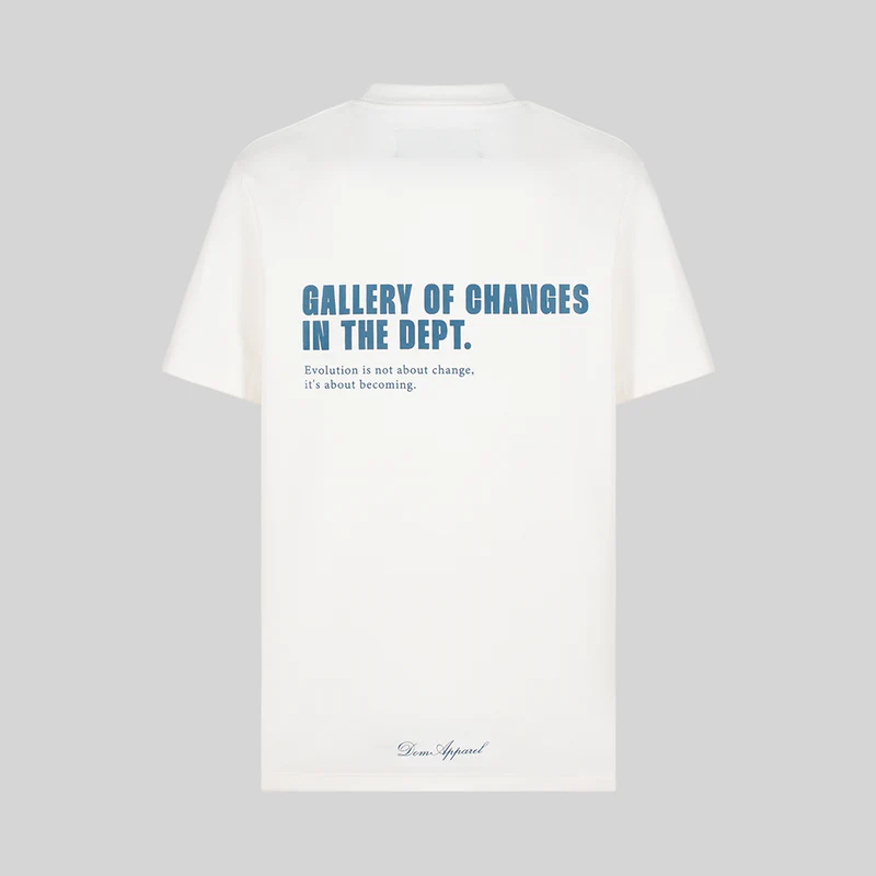 CAMISETA DOM APPAREL DEPT. OF CHANGE