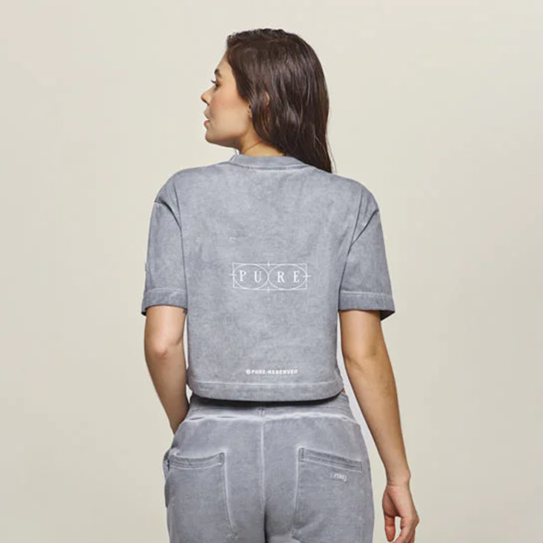 CAMISETA PURE GREY WASHED