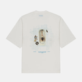 CAMISETA ASTRONÓMIC CALM & RELAXING BLANCO CREMA