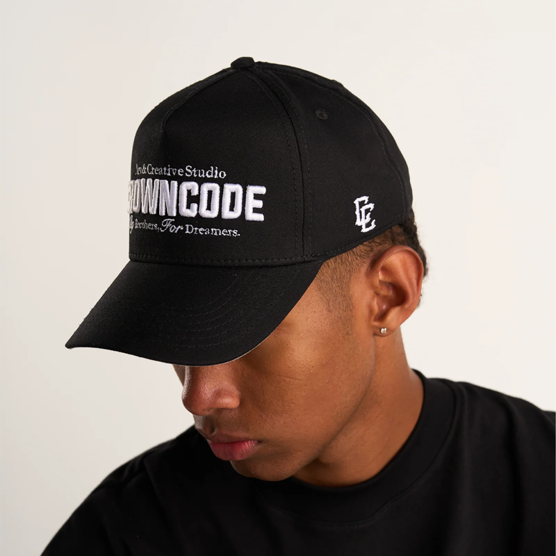 GORRA CROWNCODE ART & CREATIVE NEGRA
