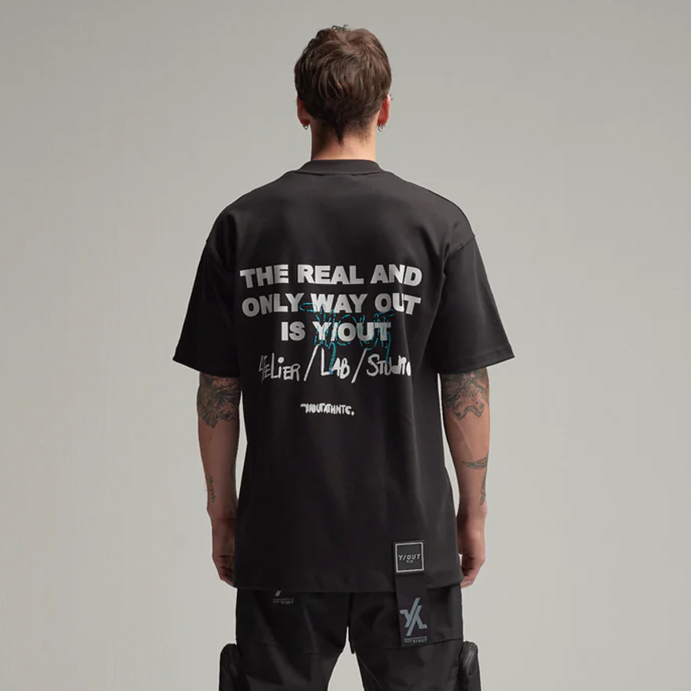 CAMISETA Y-OUT NEGRA EXPERT T.